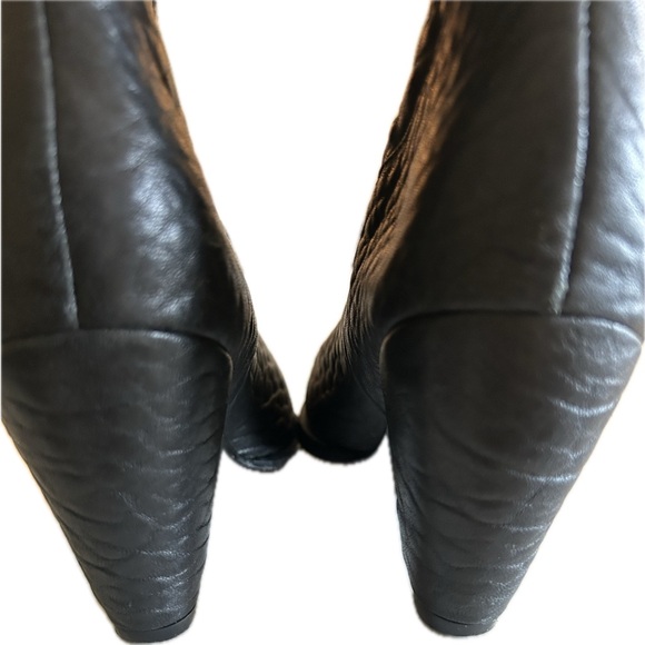 PLOMO- Handmade textured leather boots- Made in Spain- 36 (5.5 US) - Picture 6 of 9